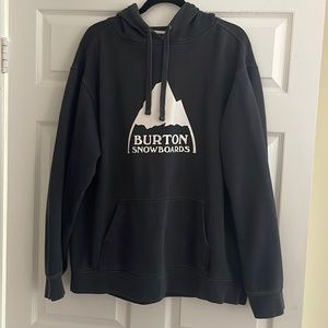 Dark grey burton snowboards sweatshirt